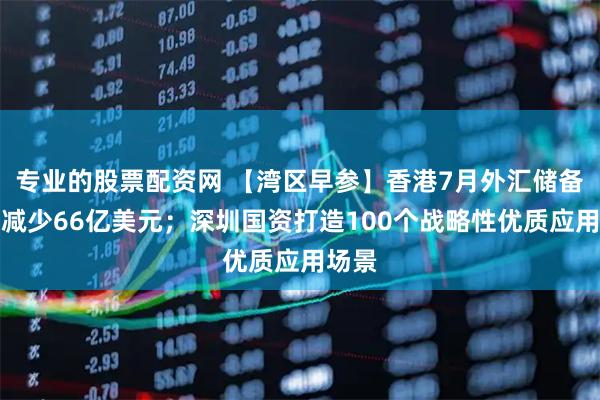 专业的股票配资网 【湾区早参】香港7月外汇储备资产减少66亿美元；深圳国资打造100个战略性优质应用场景