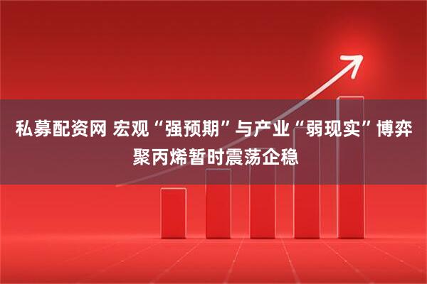 私募配资网 宏观“强预期”与产业“弱现实”博弈 聚丙烯暂时震荡企稳